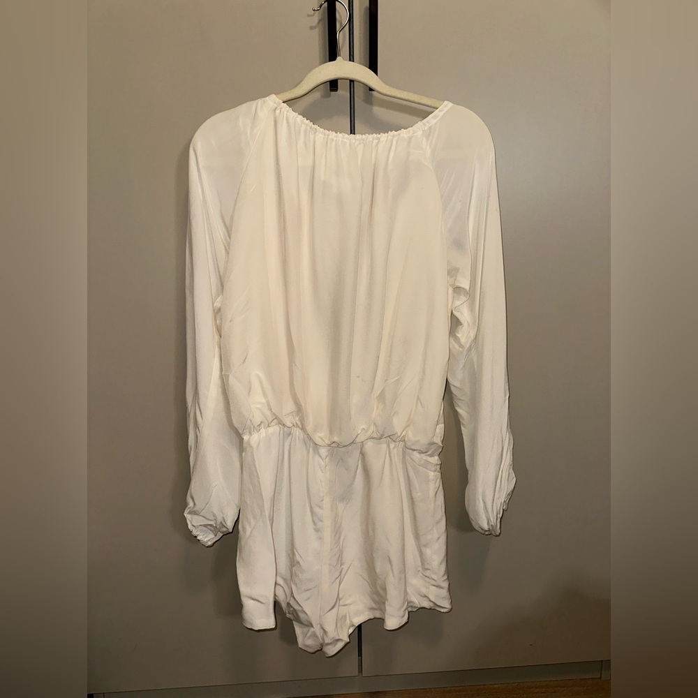 NWT Stone Cold Fox Silk Phoenix Cream Romper Size M/L - Picture 9 of 10